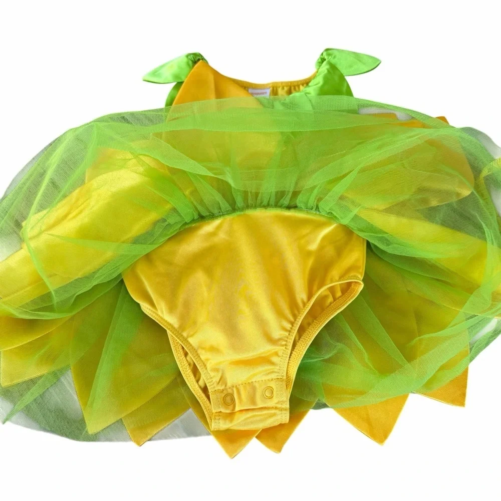 Y2K Gymboree Sunflower Fairy Costume Dress Bright Colorful Spring 18-24 Mos GUC